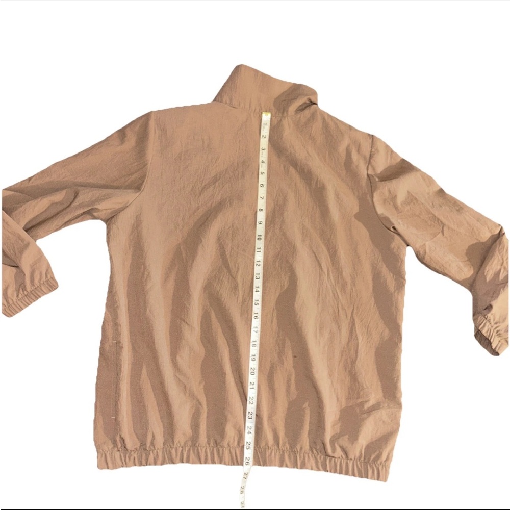 Vintage Blair Track Suit Women L Brown  Windbreaker Set embroidered flowers - Picture 3 of 7